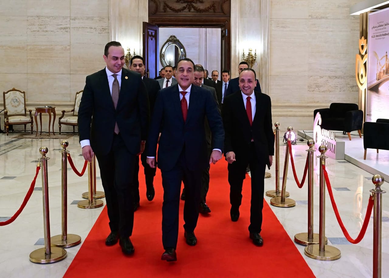 الدكتور مصطفى مدبولى خلال المشاركة بمؤتمر هيئة الرعاية الصحية