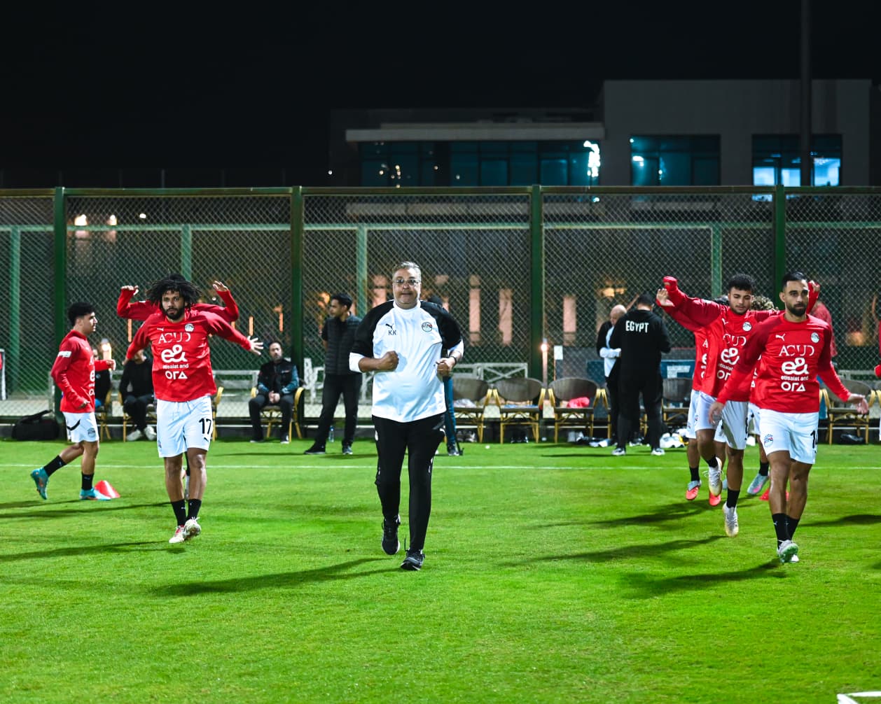 تدريب منتخب مصر استعدادا لكأس العرب (4)