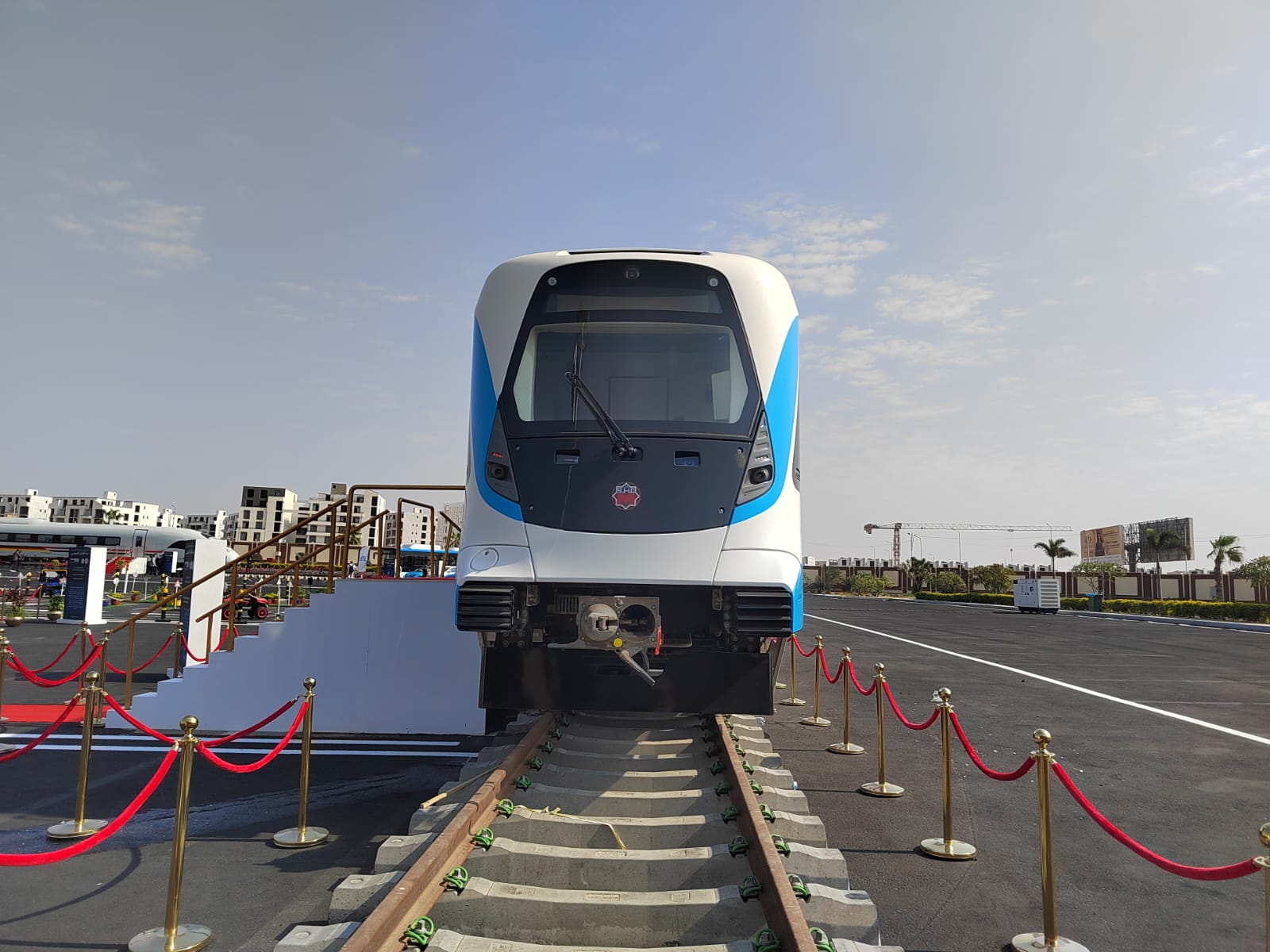 قطارات المترو الجديدة بالخط الأول (4)