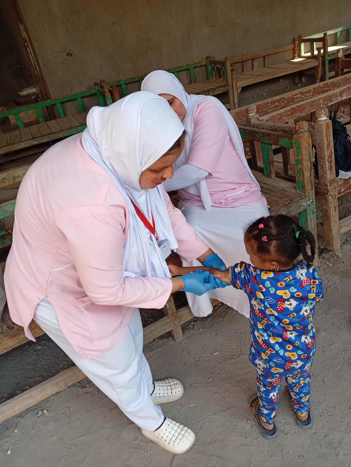 تطعيم أطفال السودان