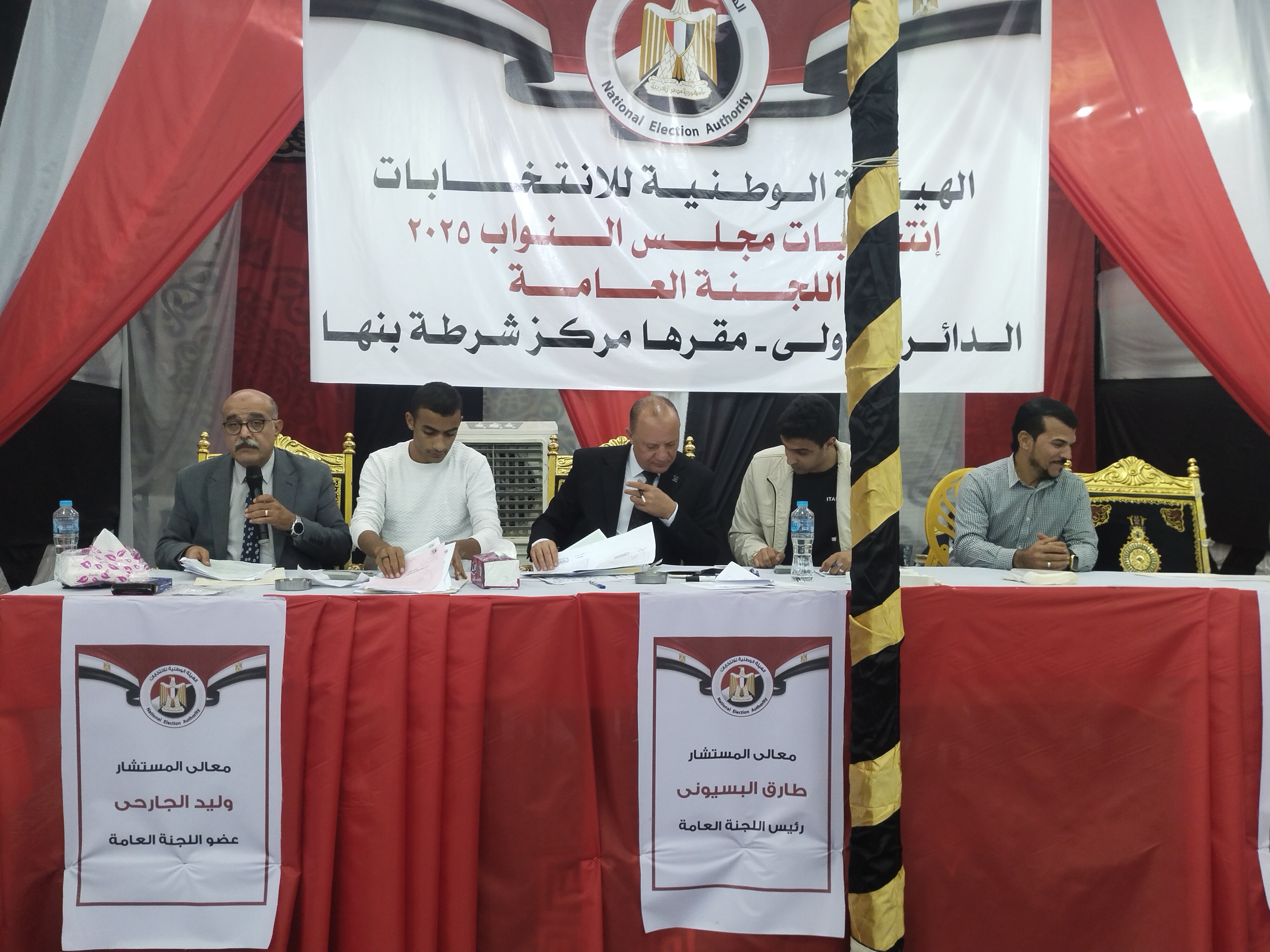 استمرار أعمال الحصر العددي باللجنة العامة ببنها وكفر شكر  (2)