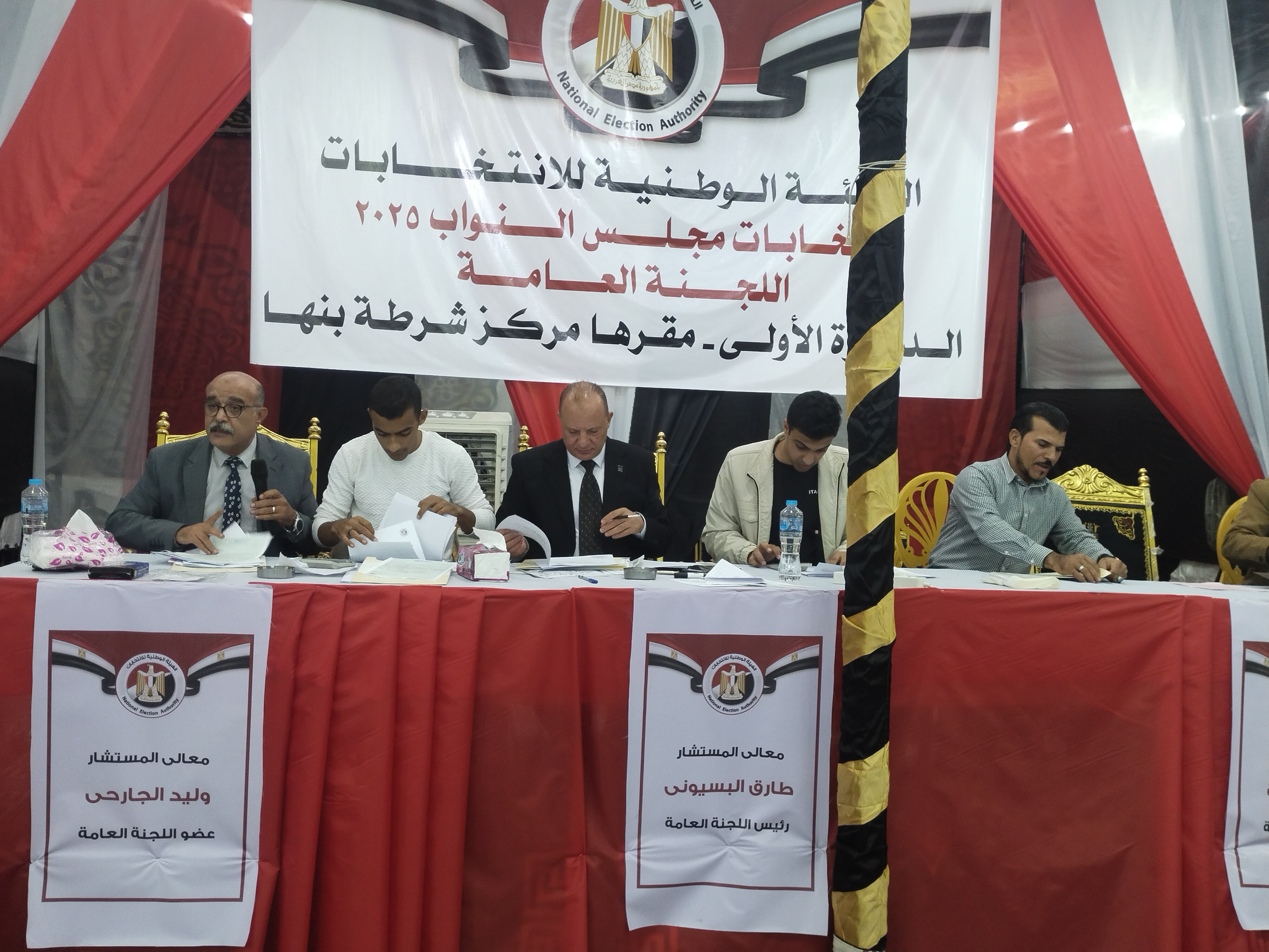 استمرار أعمال الحصر العددي باللجنة العامة ببنها وكفر شكر  (9)