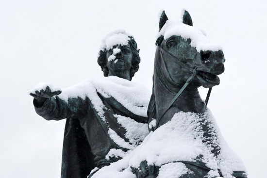 الثلوج فى روسيا (1)