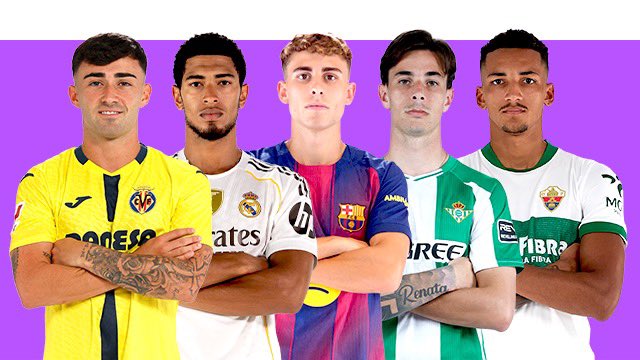 المرشحون لجائزة افضل لاعب صاعد