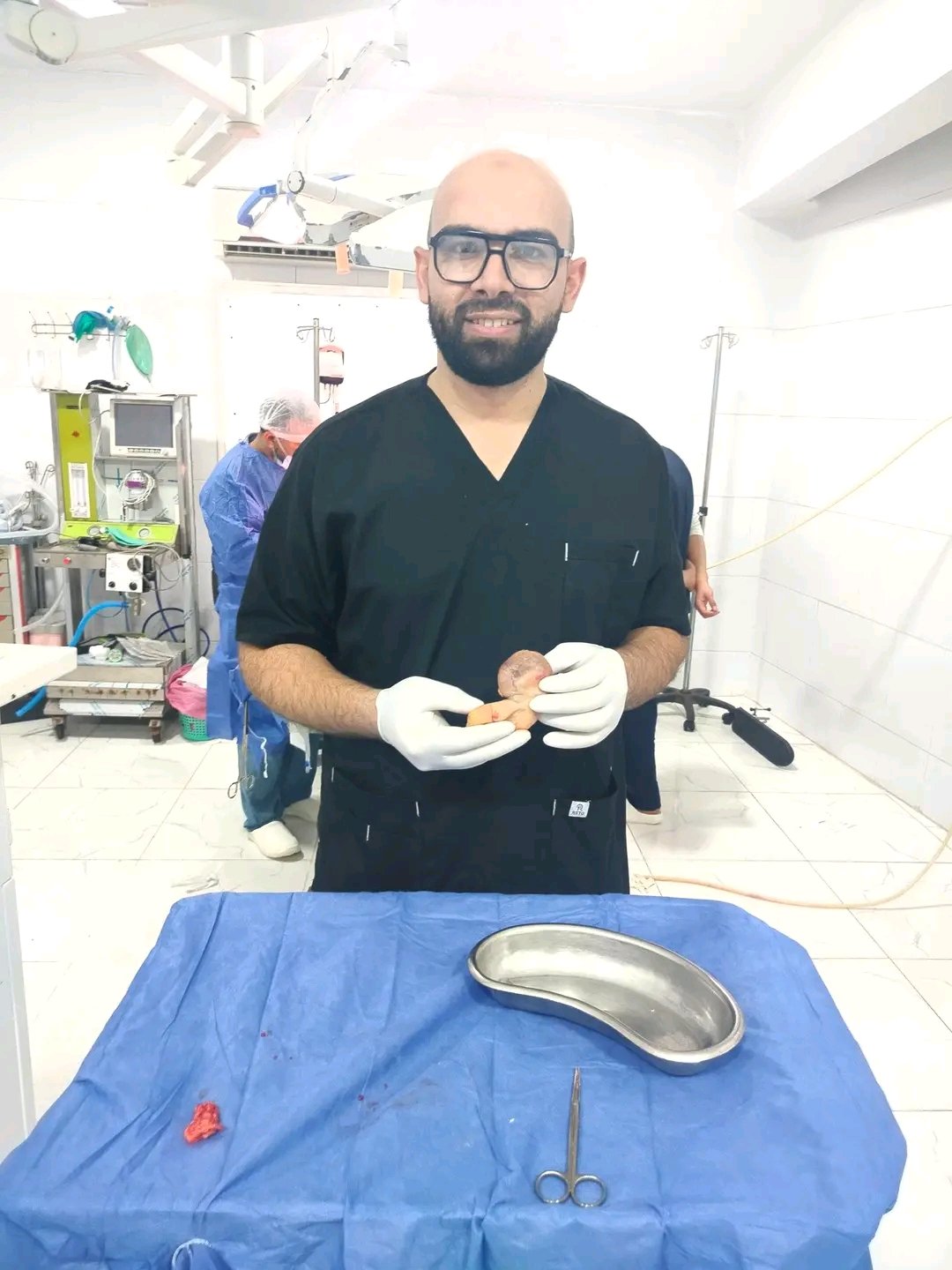 الجنين المستخرج