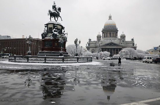 الثلوج فى روسيا (8)