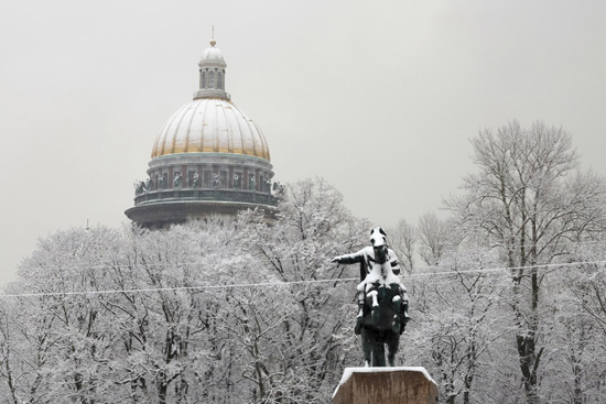 الثلوج فى روسيا (5)