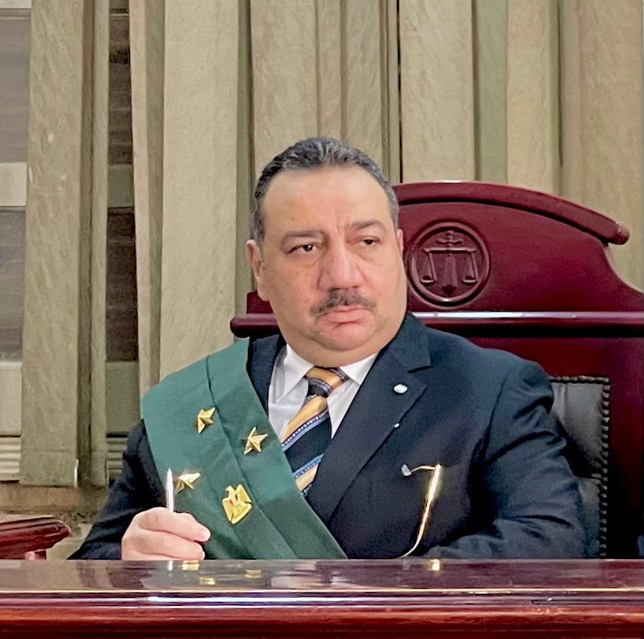 هيئة المحكمة فى القضية