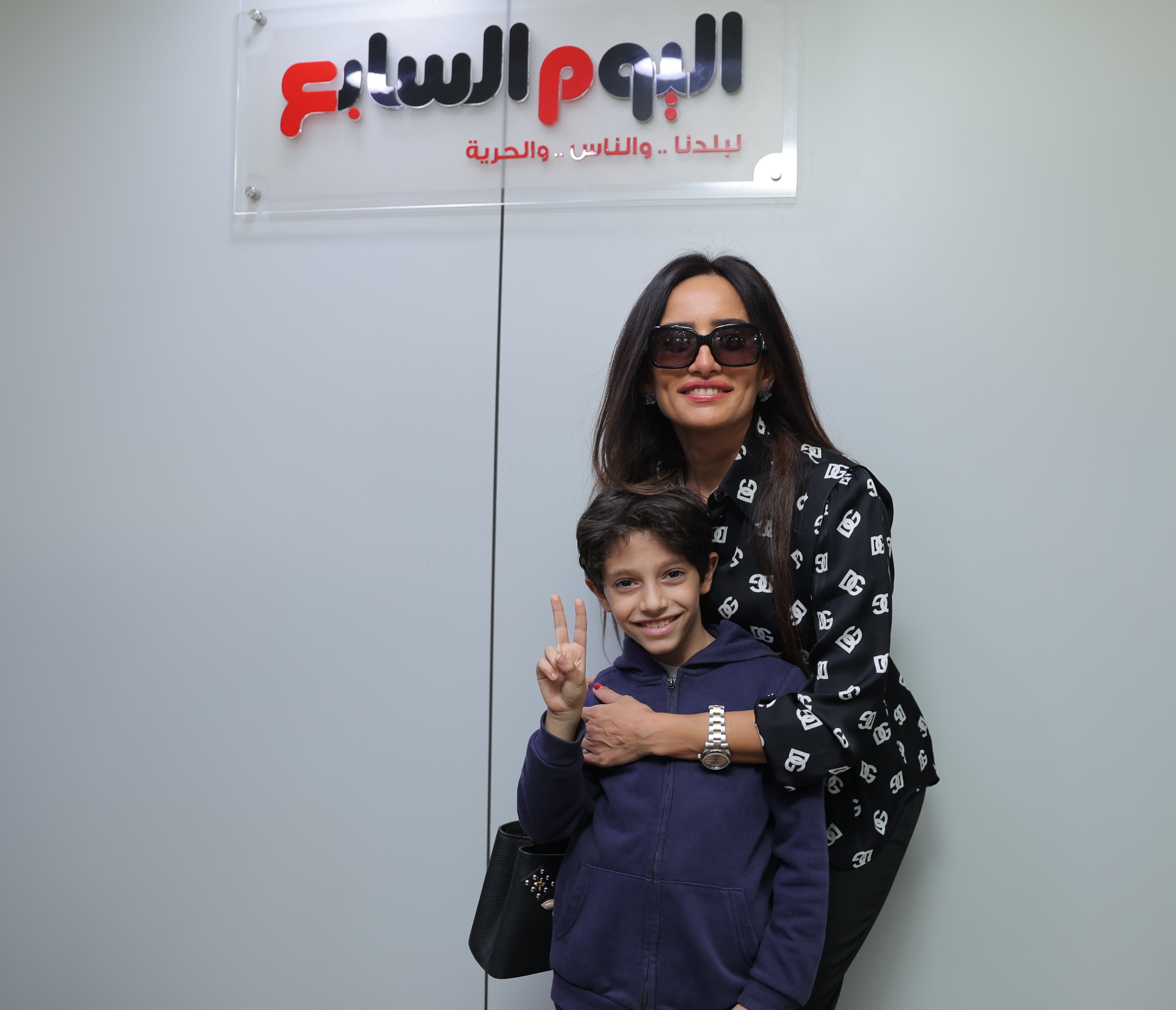 زينة فى اليوم السابع