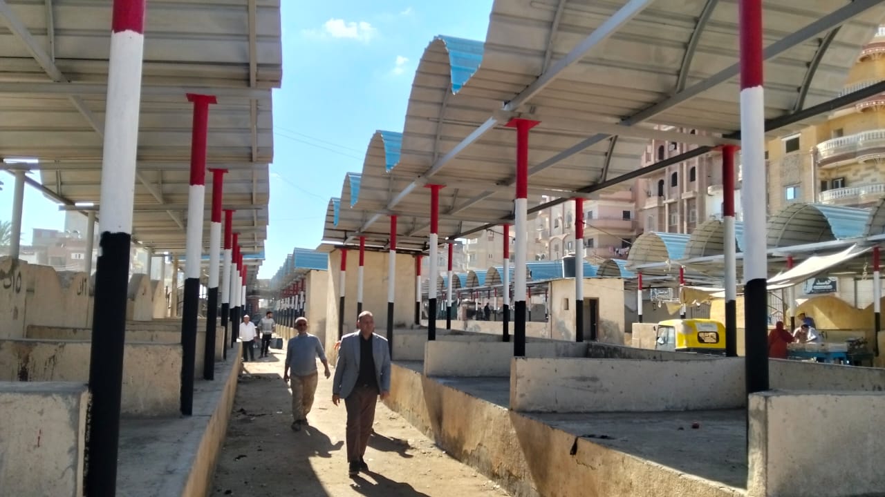 تطوير بالسوق الحضرى الجديد بسيدي سالم تطوير بالسوق الحضرى الجديد بسيدي سالم