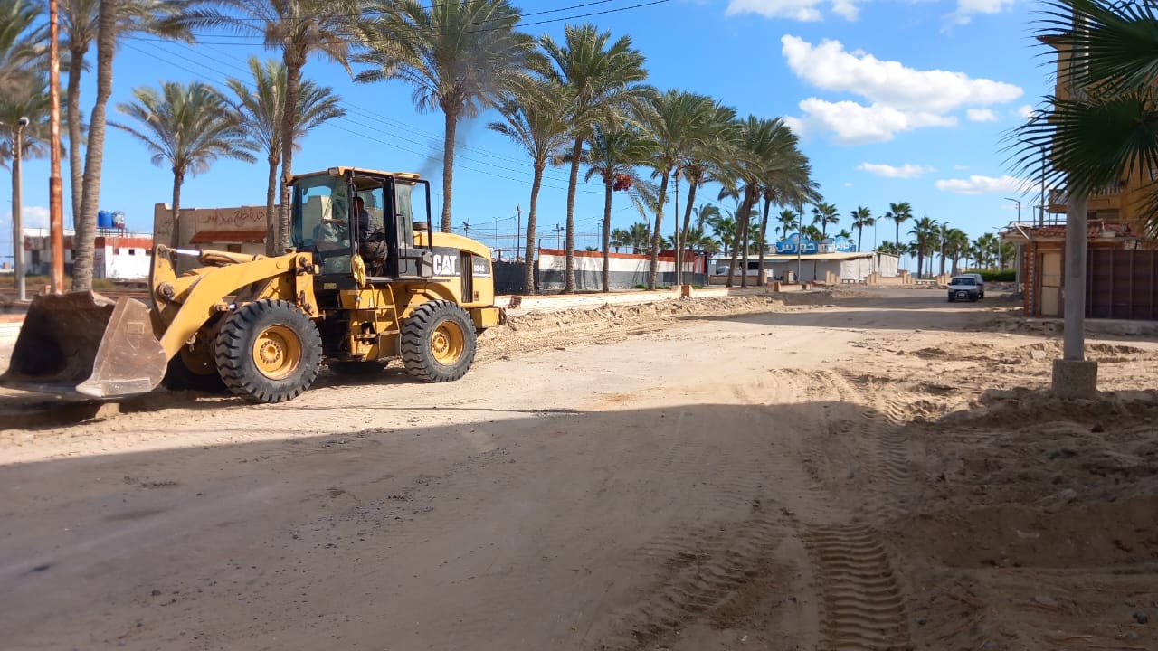 توسعة طريق الكورنيش القديم بشاطئ الزهراء حتى نهاية النرجس بمصيف بلطيم توسعة طريق الكورنيش القديم بشاطئ الزهراء حتى نهاية النرجس بمصيف بلطيم