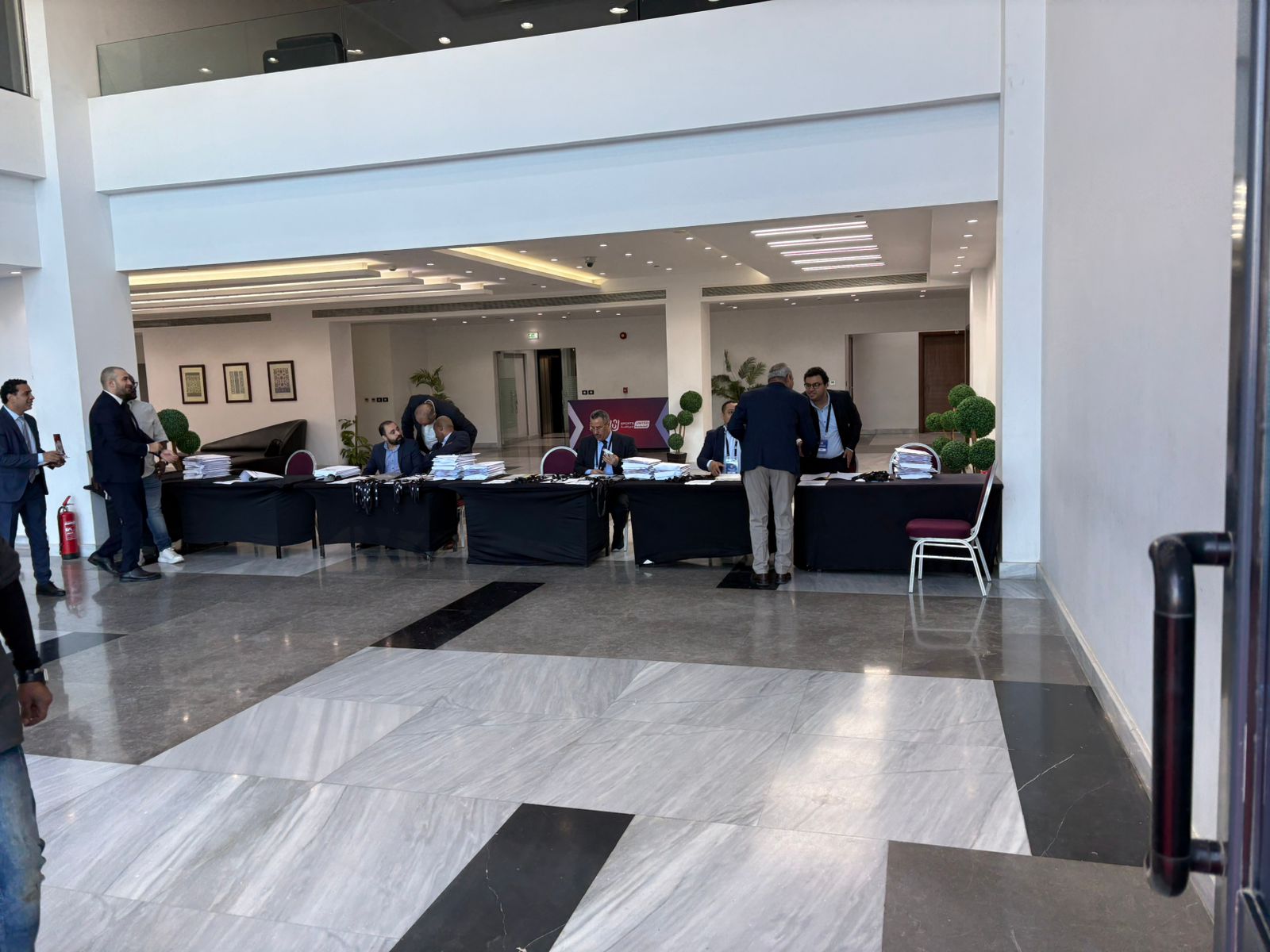 بدء توافد أعضاء الجمعية العمومية