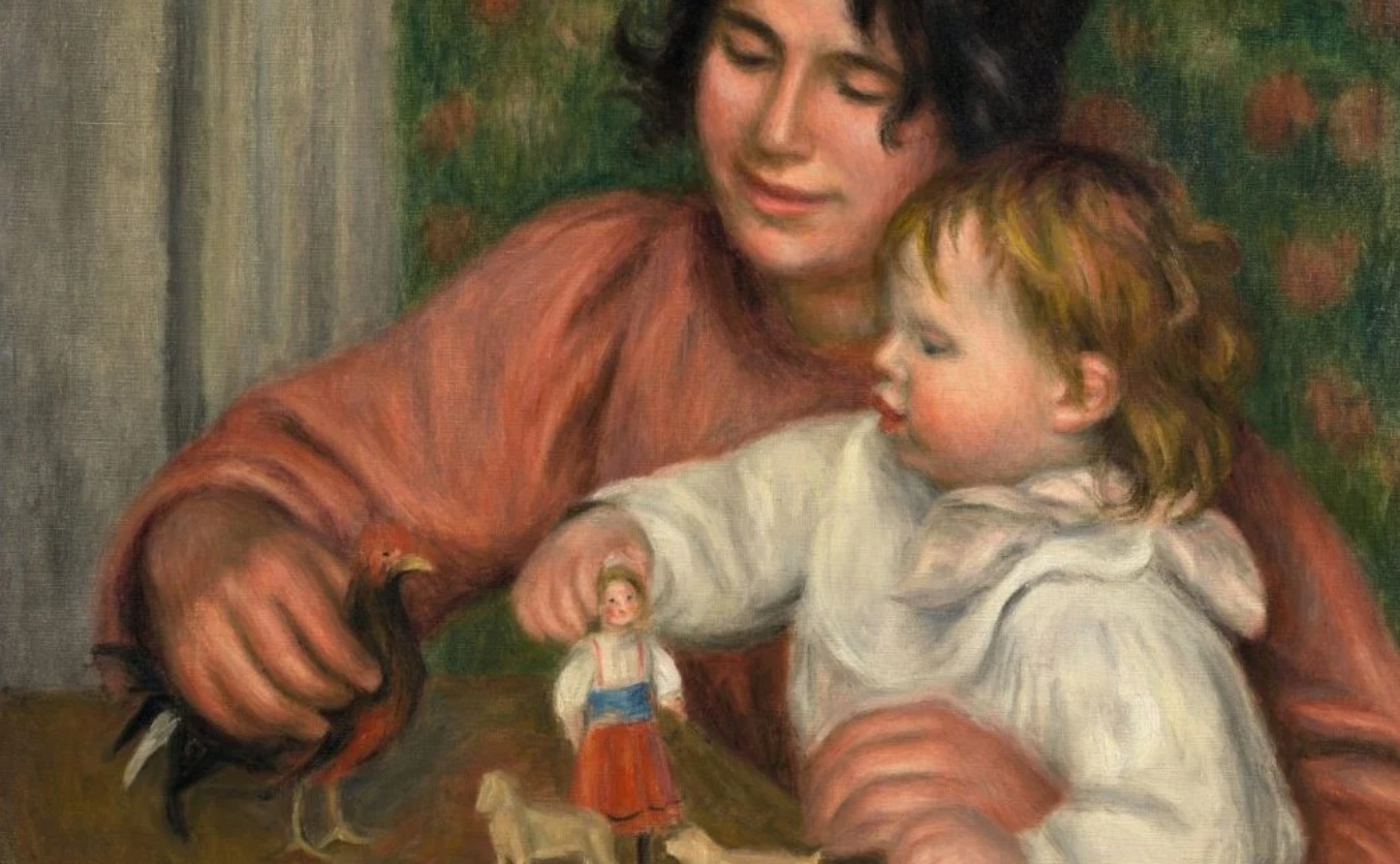 لوحة الفنان رينوار