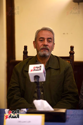 الفنان صبري فواز  ندوه في مهرجان الفيوم الدولي لأفلام البيئة والفنون المعاصرة  (12)