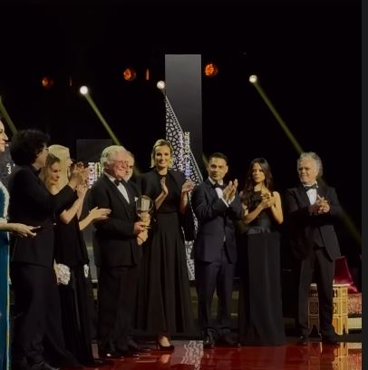 يسرا حسين فهمي المخرج الكوري الجنوبي بونغ جون هو و أنيا تايلور جودي فوستر