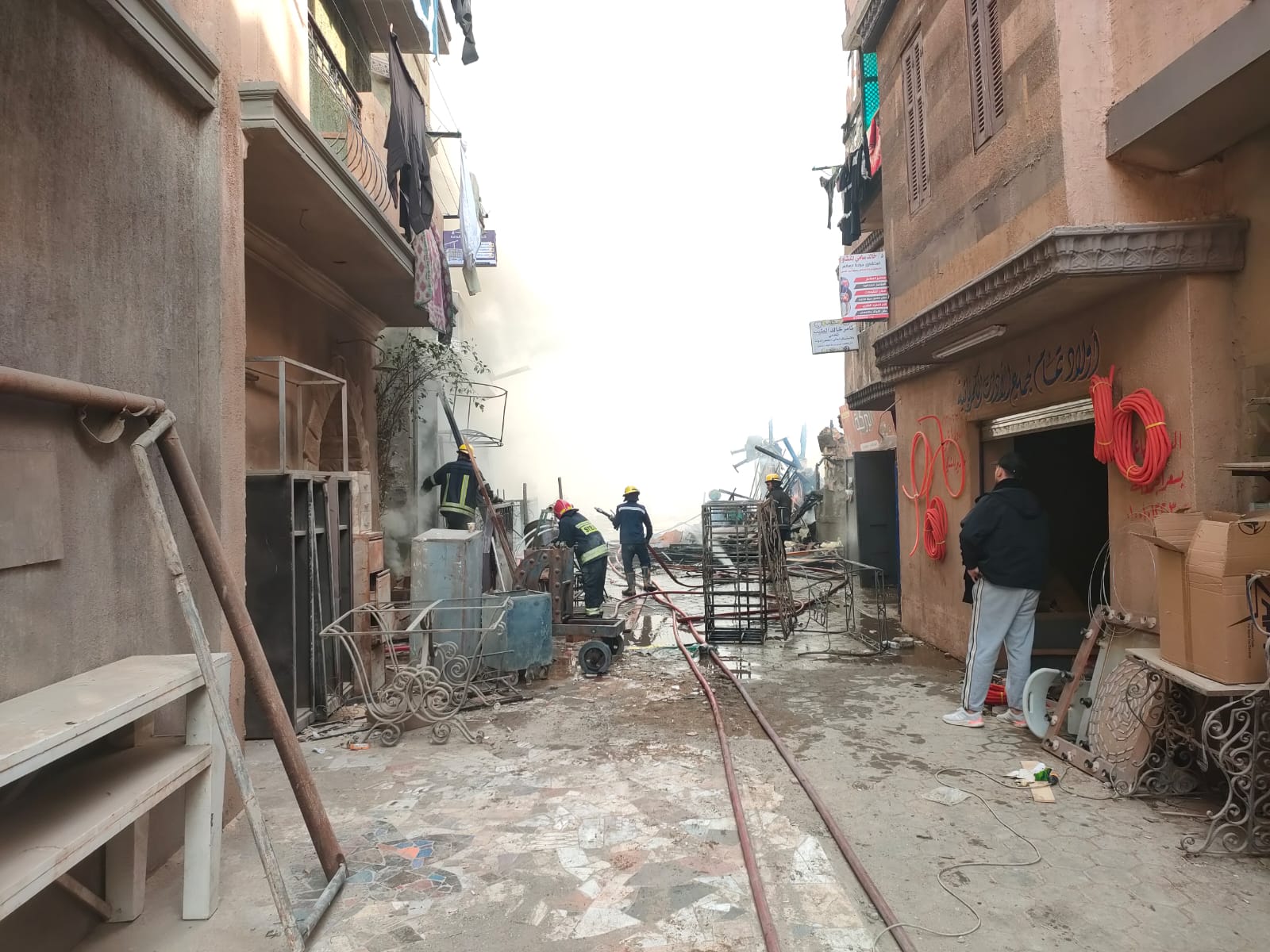 حريق ستوديو مصر