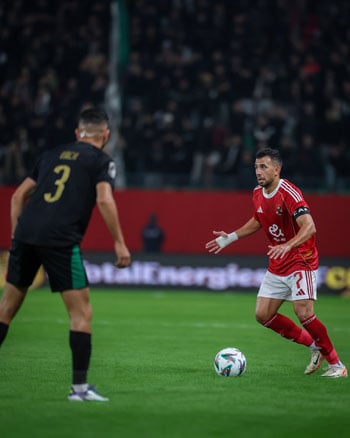 تريزيجيه خلال المباراة