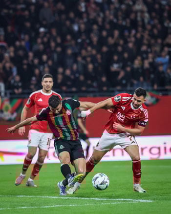 مباراة الأهلى والجيش الملكى المغربى