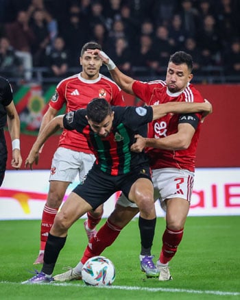 مباراة الأهلى والجيش الملكى