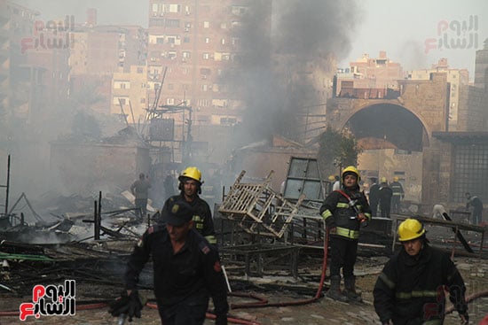 حريق  ستديو مصر  (7)