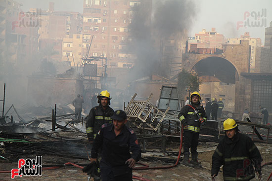 حريق  ستديو مصر  (6)