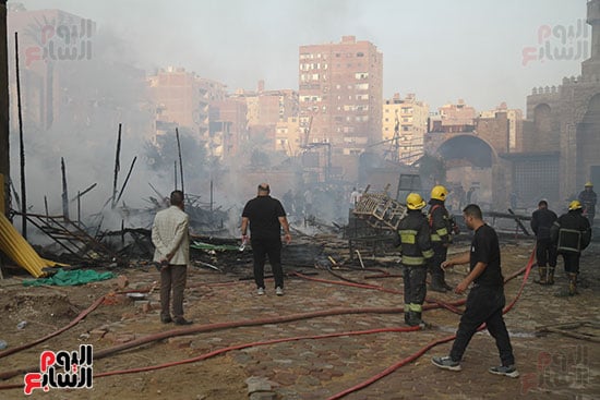 حريق  ستديو مصر  (10)
