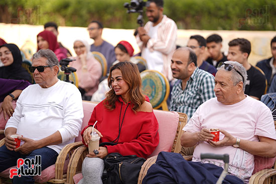 داليا مصطفى وهاني لاشين وعمر عبد العزيز داليا مصطفى وهاني لاشين وعمر عبد العزيز