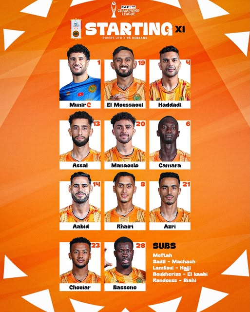 تشكيل نهضة بركان المغربى