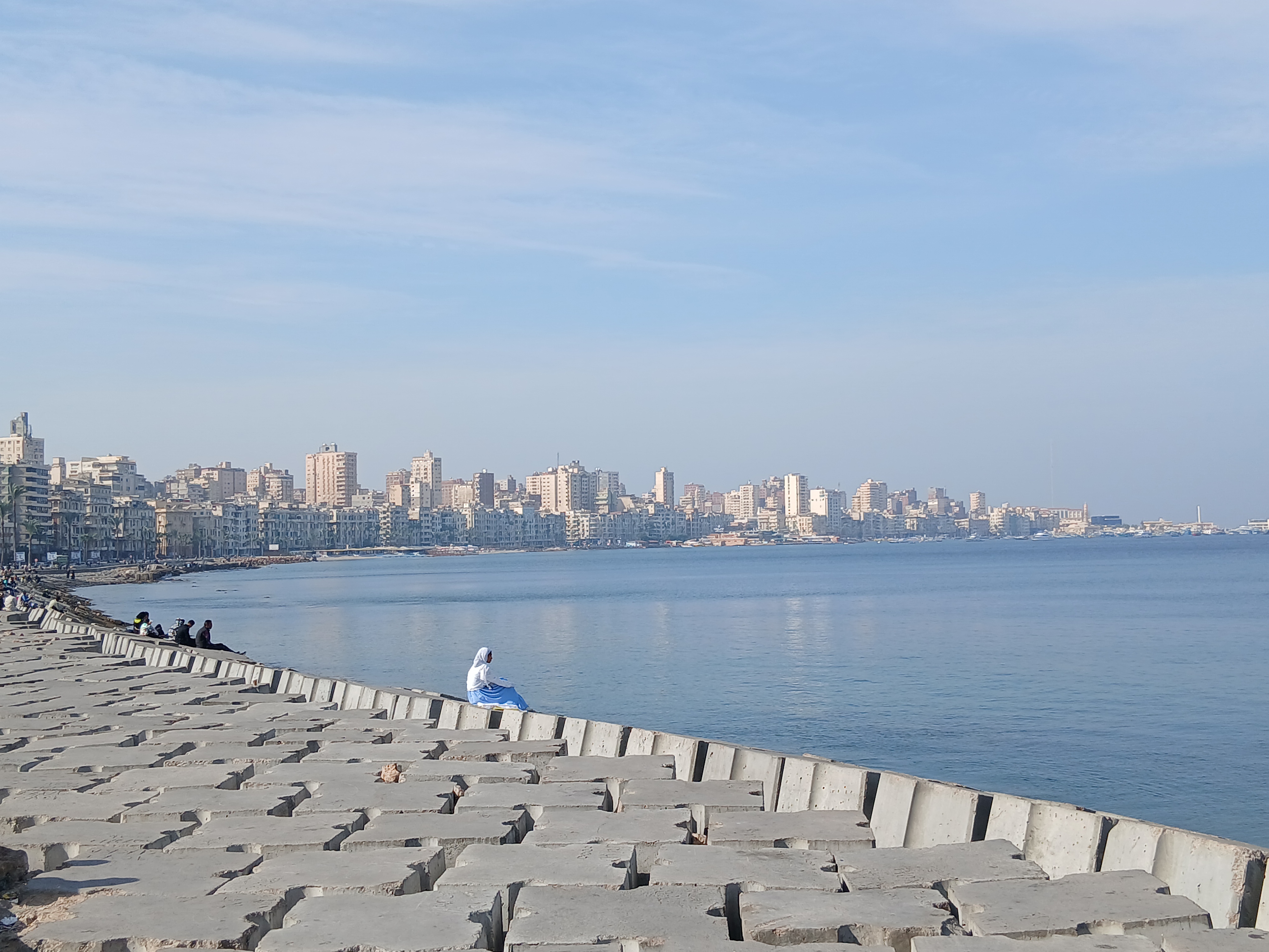 درجات الحرارة  في  الإسكندرية