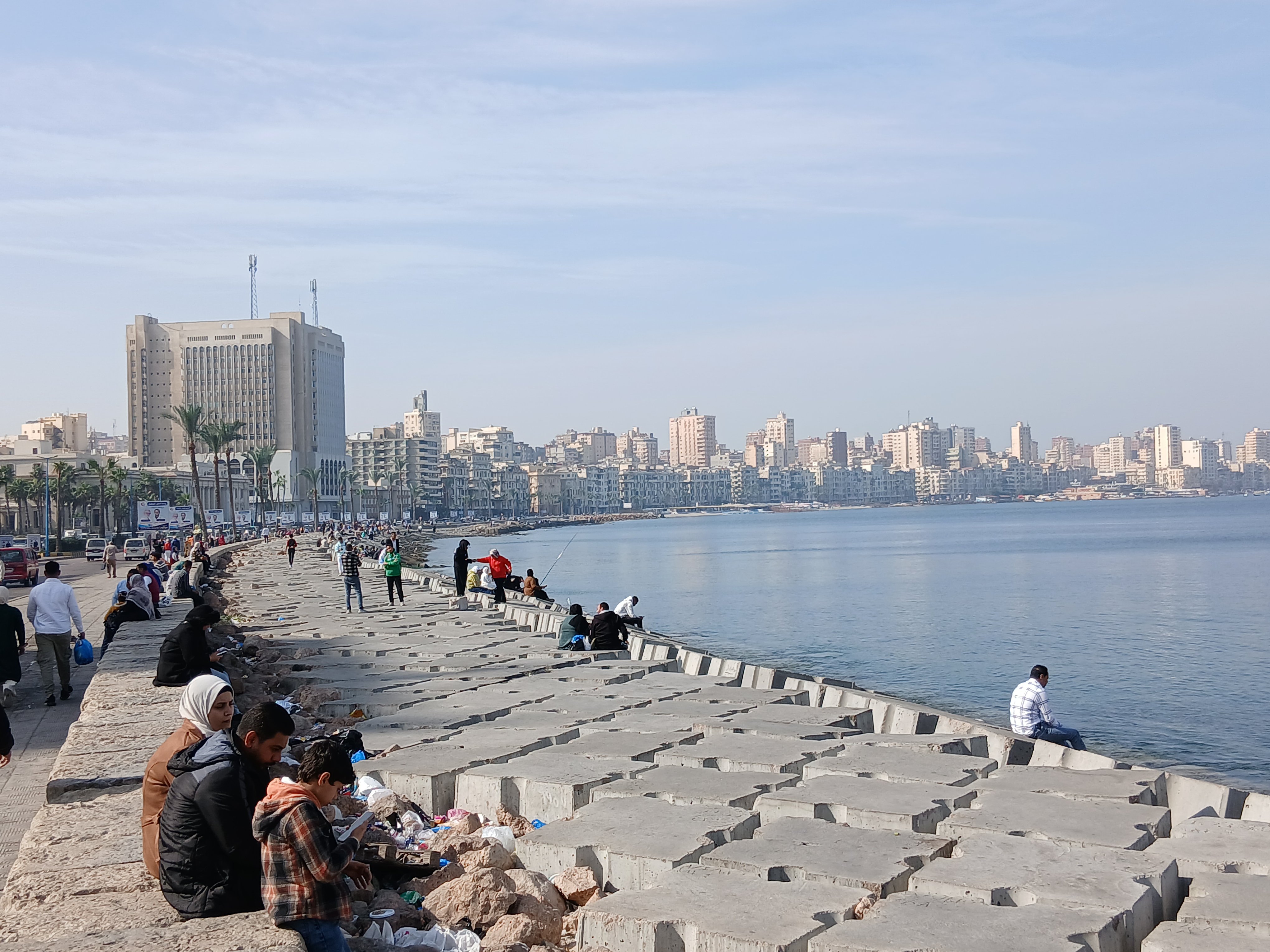 طقس خريفي  في الإسكندرية