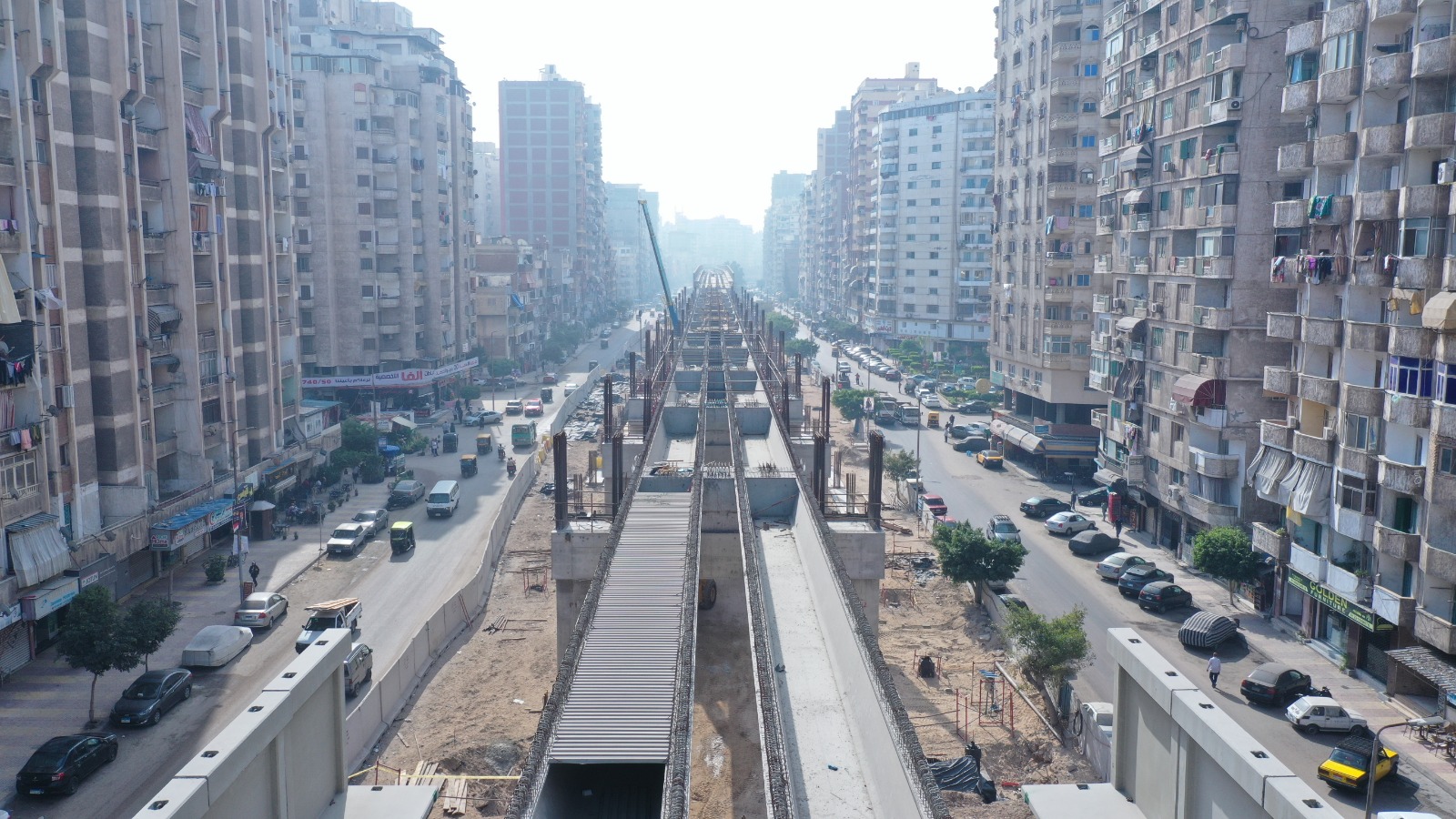 المرحلة الأولى لمترو الإسكندرية (8)