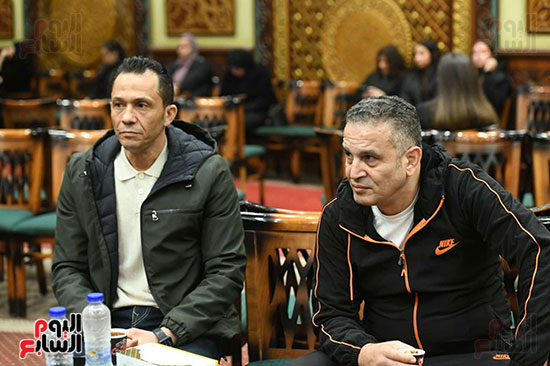 عبد الحليم على فى عزاء الإعلامية دينا سليم عبد الحليم على فى عزاء الإعلامية دينا سليم