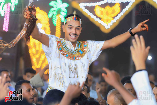 جانب من حفل الزفاف