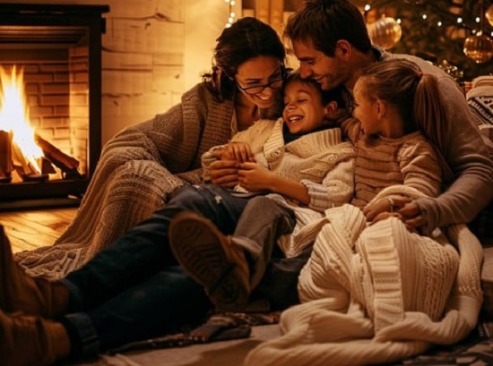 لمة العيلة في فصل الشتاء لمة العيلة في فصل الشتاء