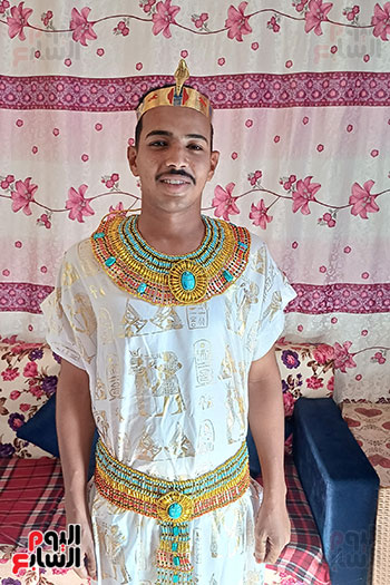 الزى الفرعونى