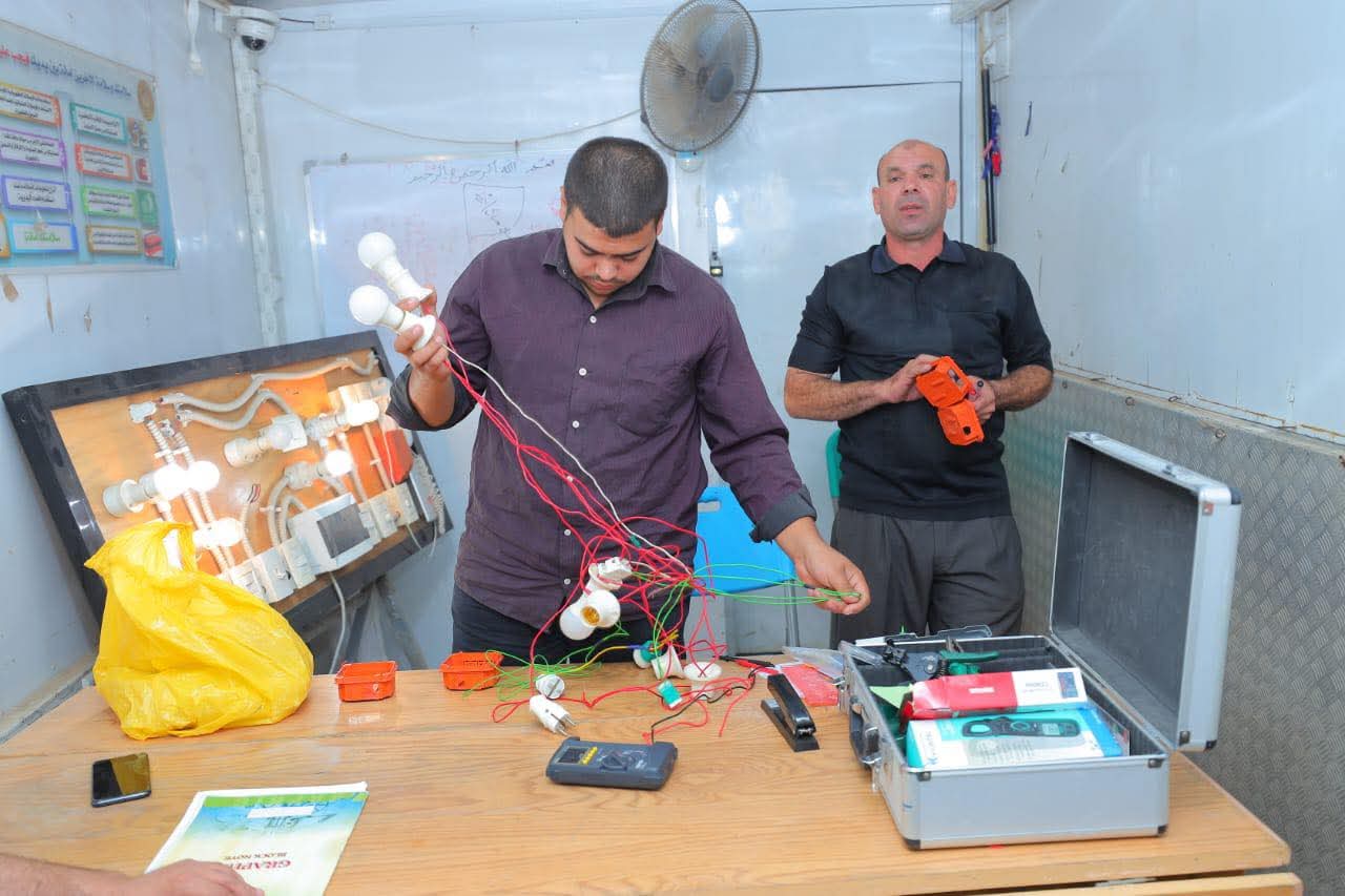 أعمال التدريب 