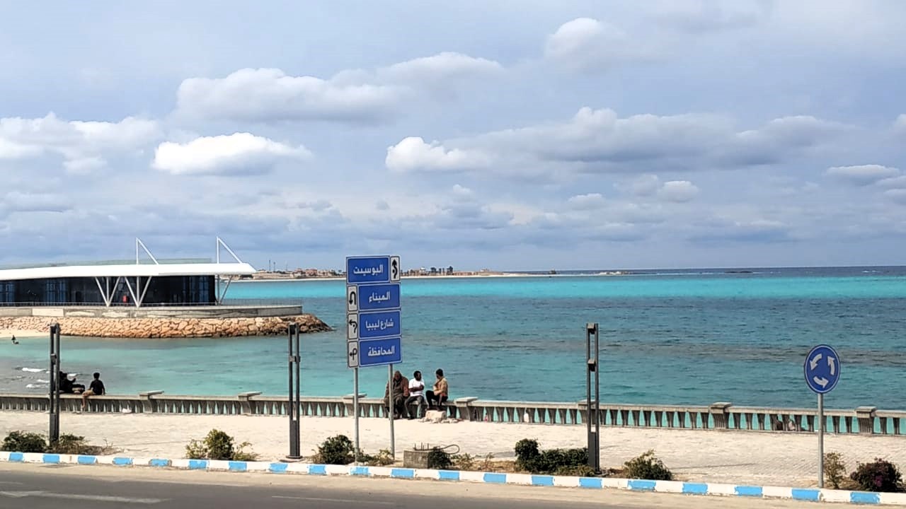 كورنيش مطروح وطبيعة خلابة