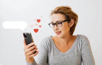 الحب  عبر السوشيال ميديا