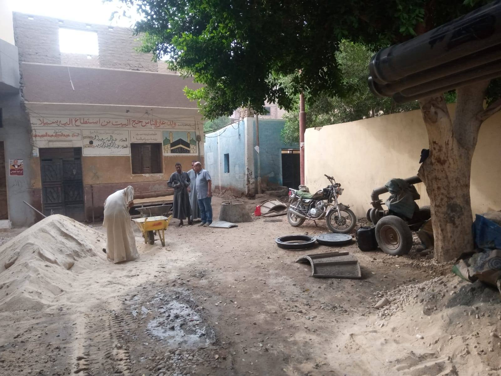 تسليم الوحدة الصحية بقرية الصعايدة لبدء أعمال الصيانة ورفع كفاءتها