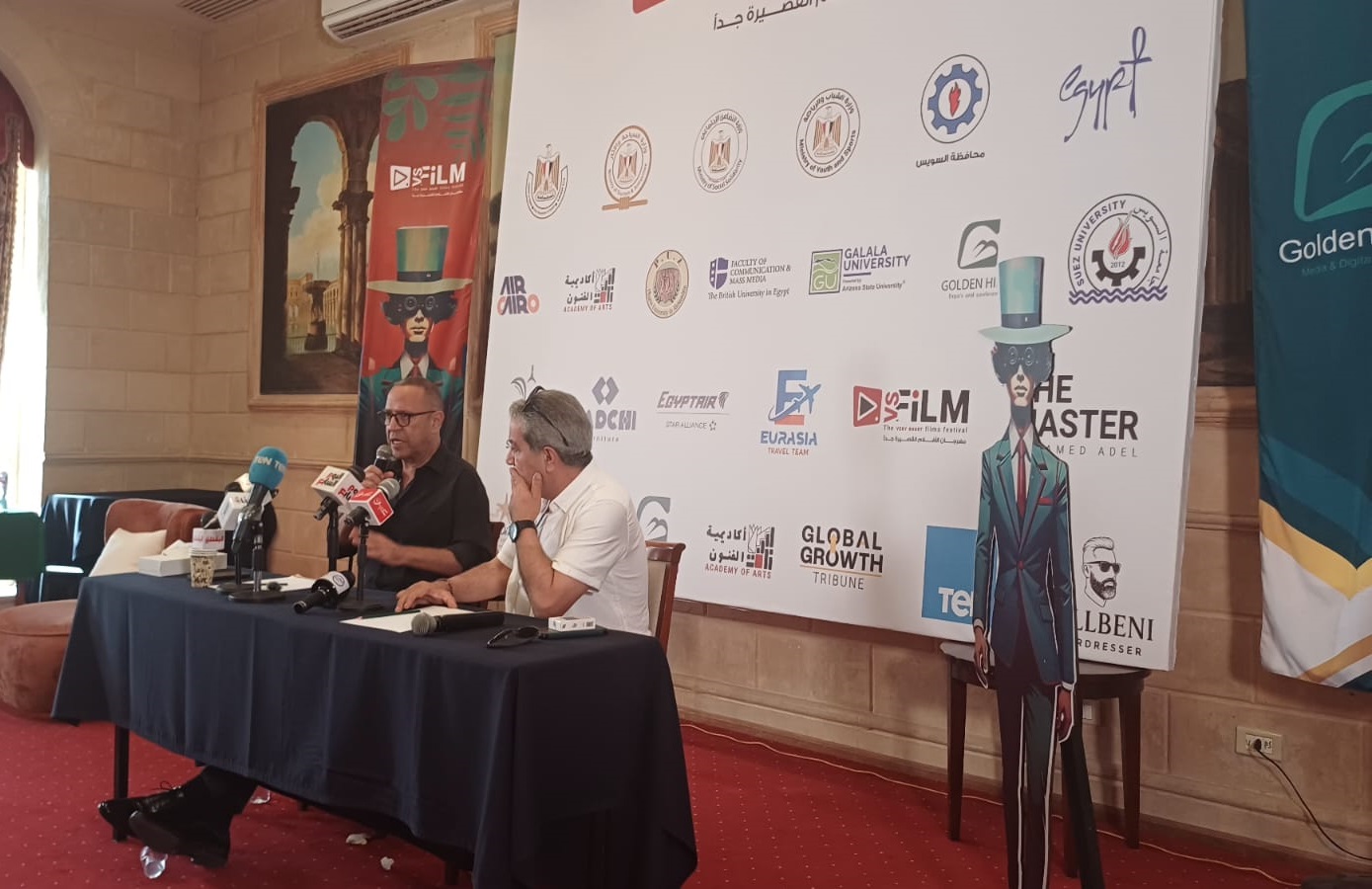 اشرف عبد الباقى من ندوة مهرجان VS - FILM اشرف عبد الباقى من ندوة مهرجان VS - FILM