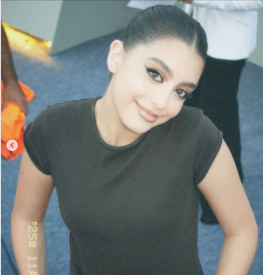 ياسمينا العبد في كواليس حفل الافتتاح