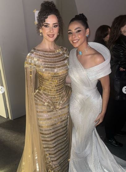 حنين الشاطر وشيرين احمد طارق