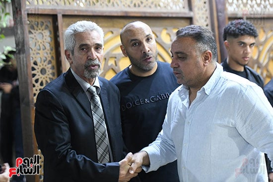 عزاء والد جمال حمزة (7)