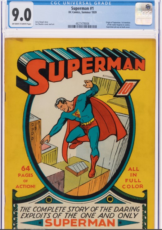 الطبعة الأولى من سوبر مان