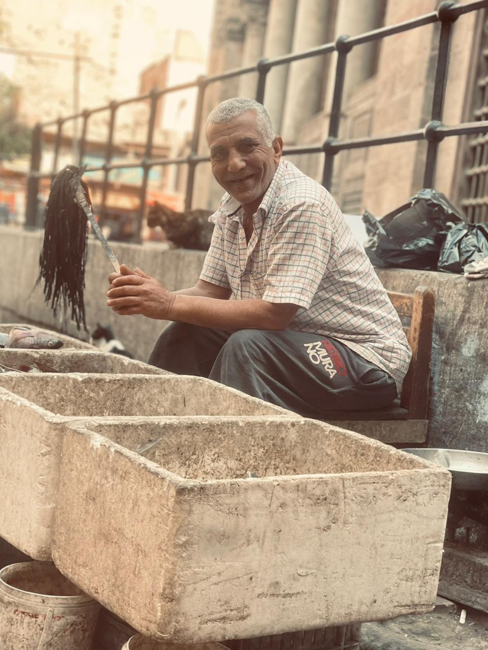 عم كحلاوي بائع السمك