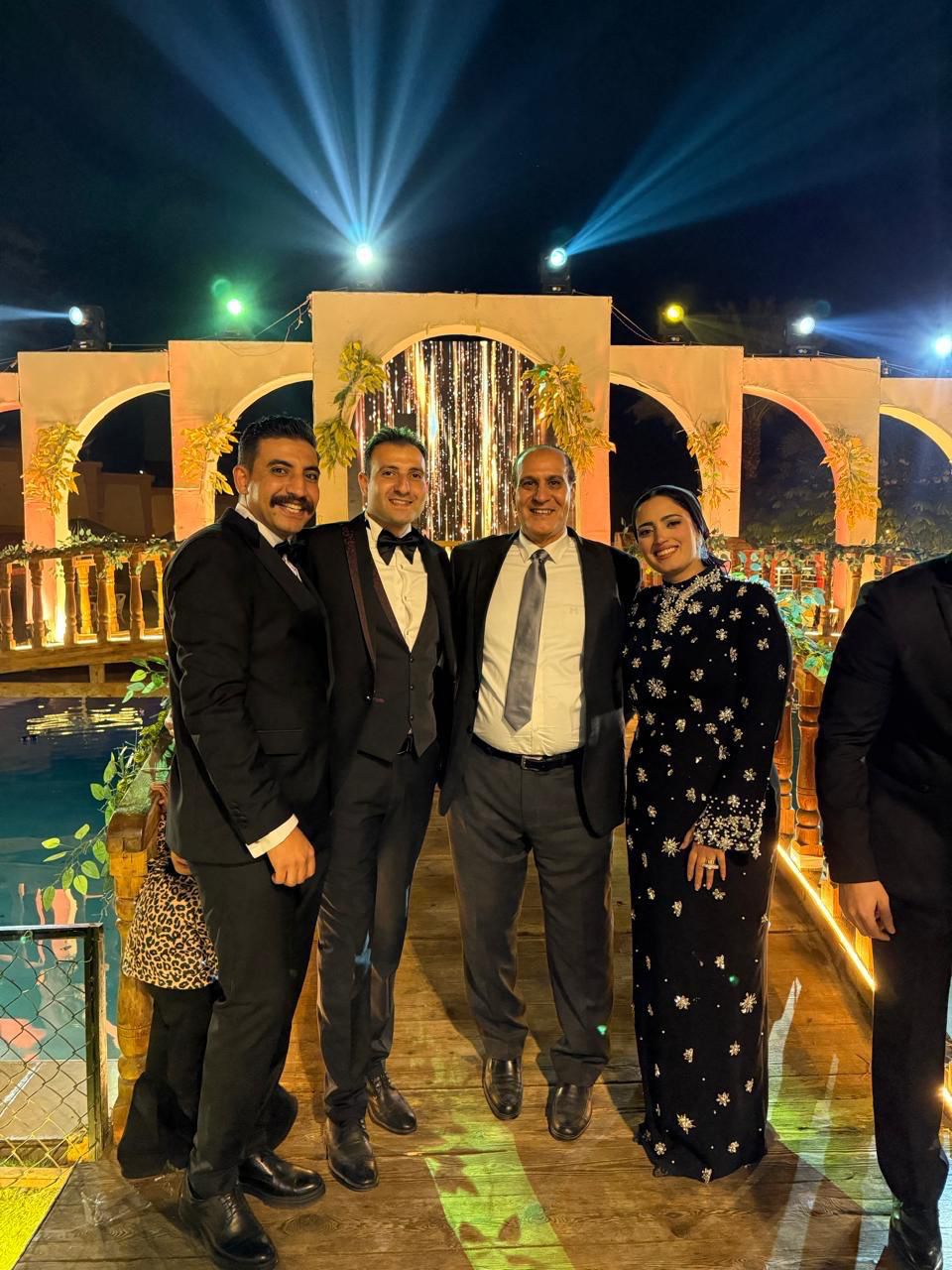 اللواء طلعت العسقلاني يحتفل بزفاف نجله محمد وسط حضور أسرته وقيادات أمنية (12)