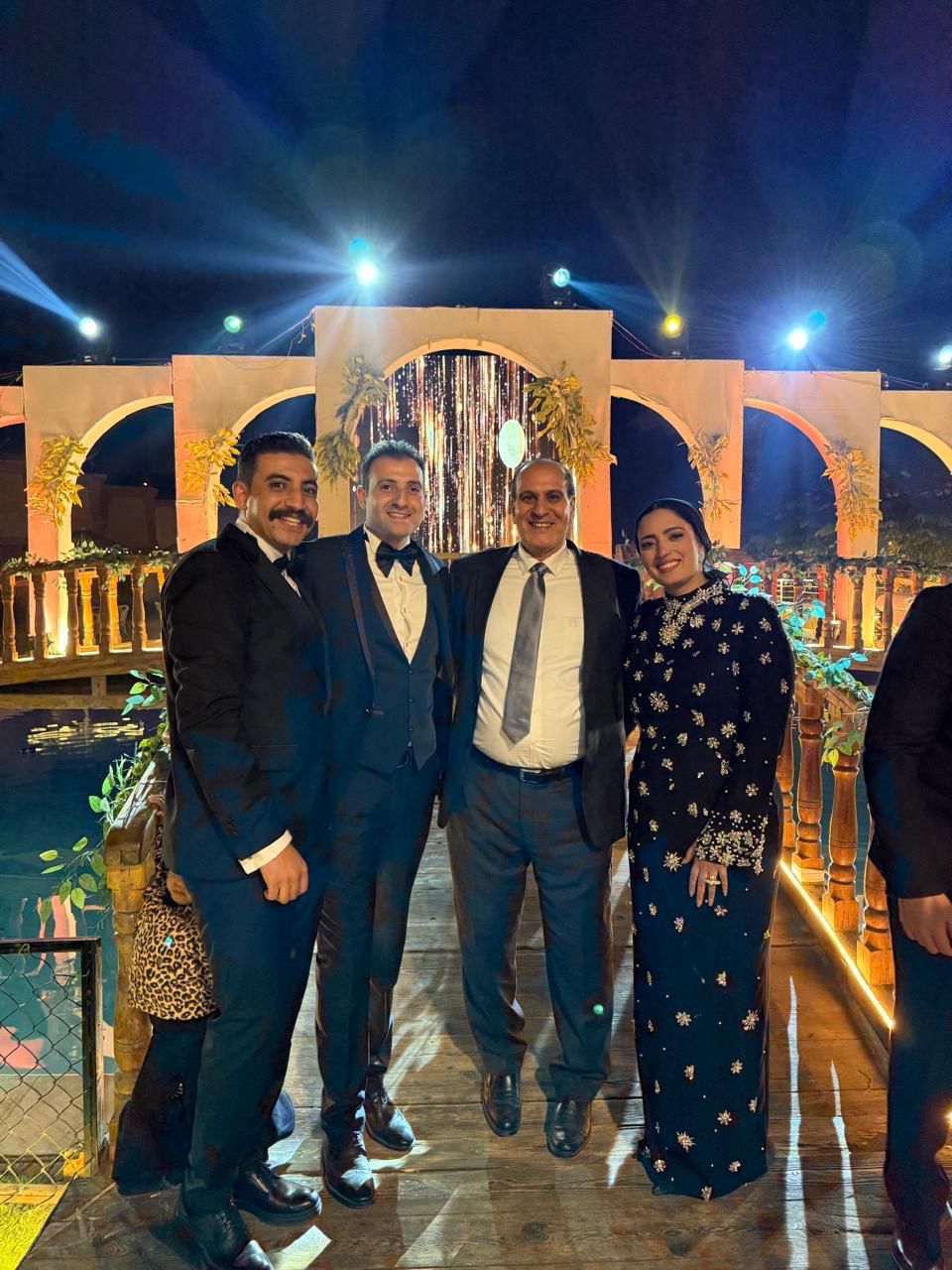 اللواء طلعت العسقلاني يحتفل بزفاف نجله محمد وسط حضور أسرته وقيادات أمنية (6)