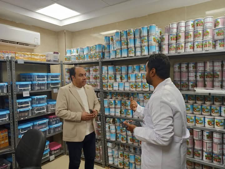 توافر ألبان الأطفال