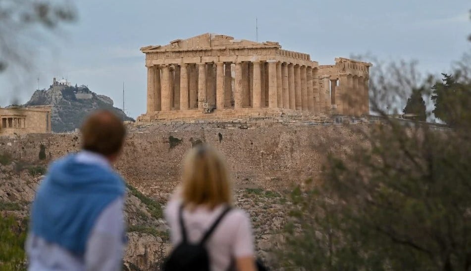 معبد البارثنيون فى آثينا