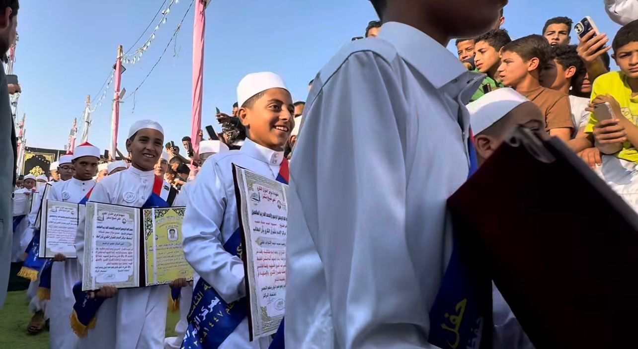 تكريم حفظة القرآن الكريم في غمازة الكبرى